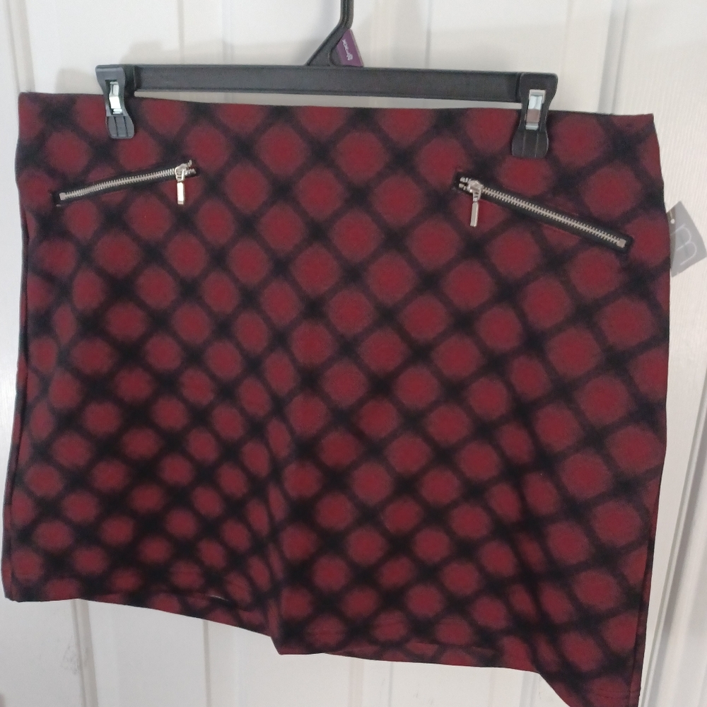 Maurices Buffalo Paid Pencil Skirt Sz XL
